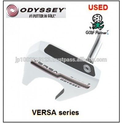 deffer model also available Various types Odyssey Versa #7 white golf training equipments Used Putter for resell